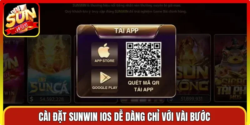 Cài đặt Sunwin iOS dễ dàng chỉ với vài bước