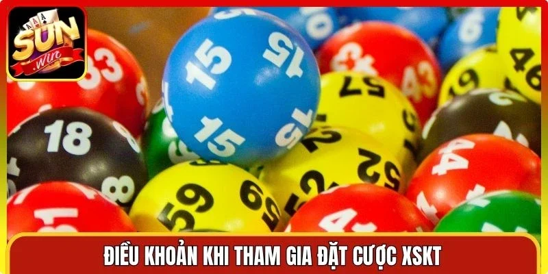 Điều khoản khi tham gia đặt cược XSKT