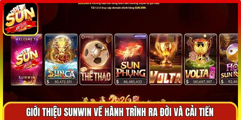 Giới thiệu Sunwin về hành trình ra đời và cải tiến