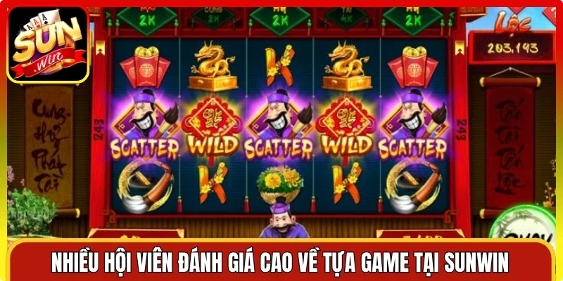 Nhiều hội viên đánh giá cao về tựa game tại Sunwin
