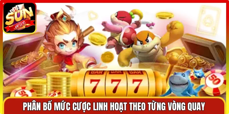 Phân bổ mức cược linh hoạt theo từng vòng quay