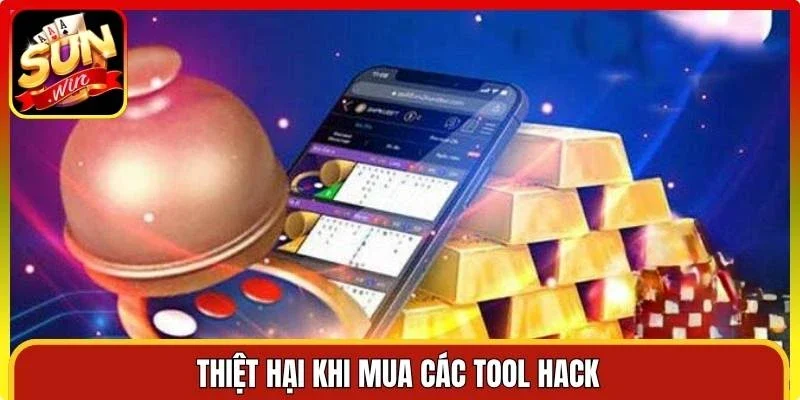 Thiệt hại khi mua các tool hack